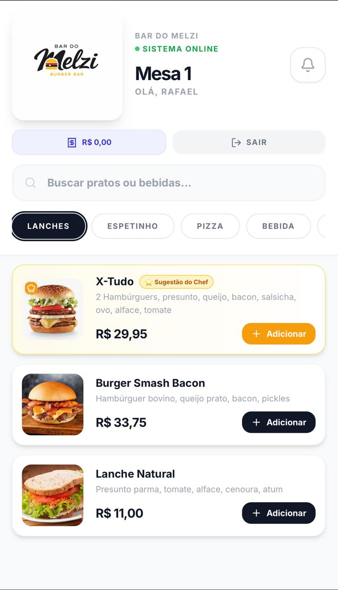 Cardápio Digital